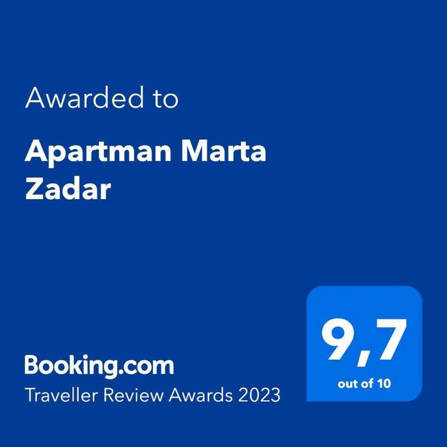 Apartman Marta Zadar Exterior foto